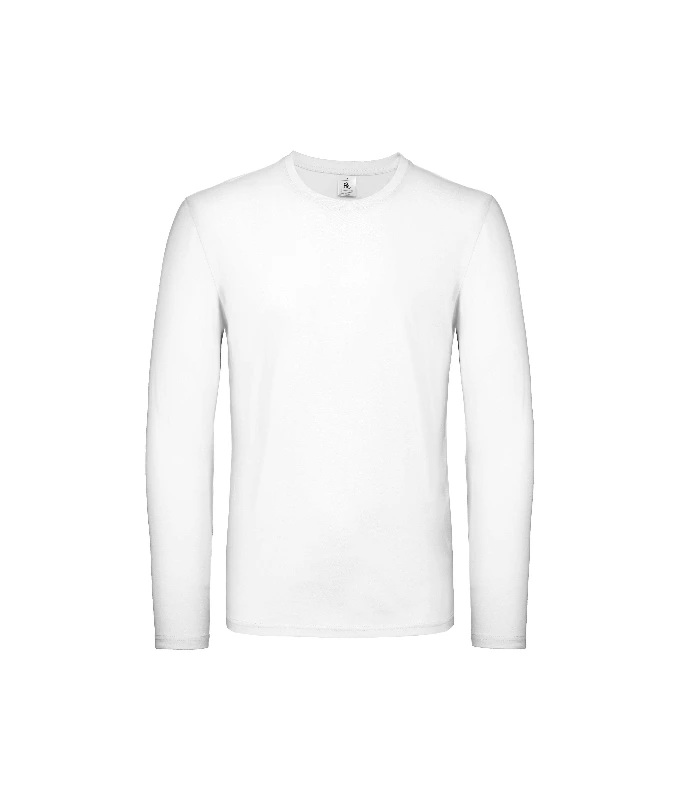 B&C Collection B&C Collection B&C #E150 long sleeve in White