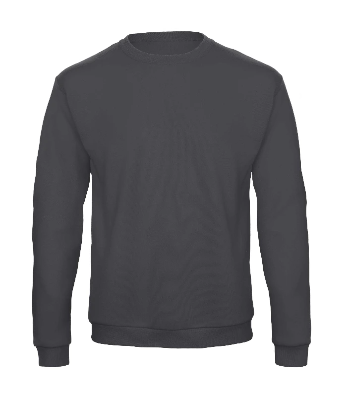 B&C Collection B&C Collection B&C ID.202 50/50 sweatshirt in Anthracite
