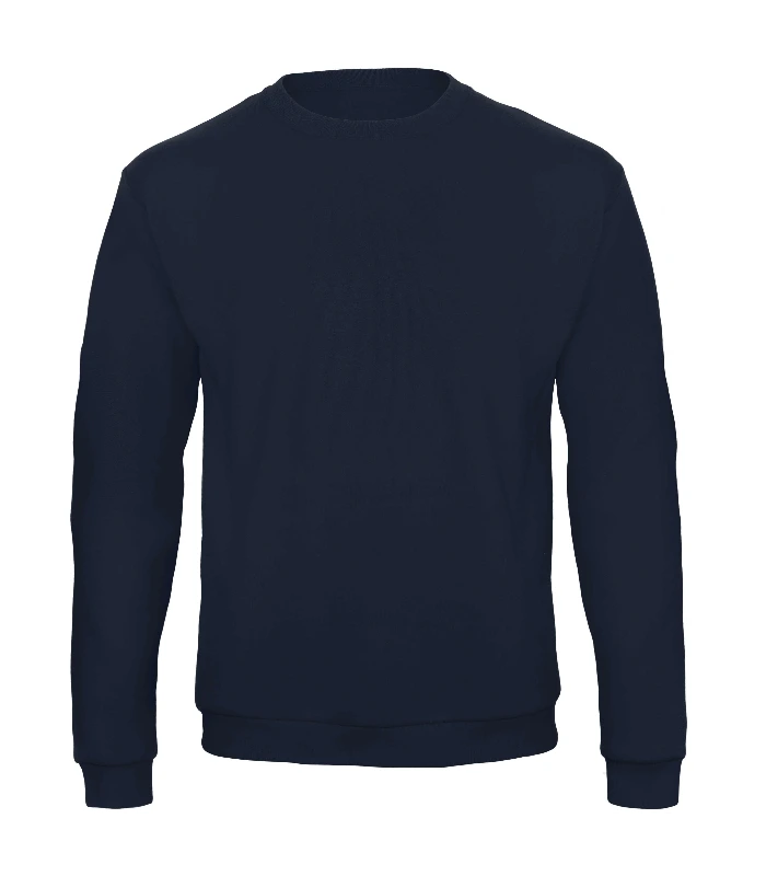 B&C Collection B&C Collection B&C ID.202 50/50 sweatshirt in Navy