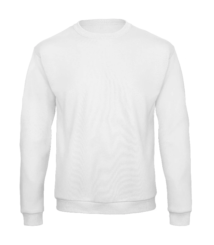 B&C Collection B&C Collection B&C ID.202 50/50 sweatshirt in White