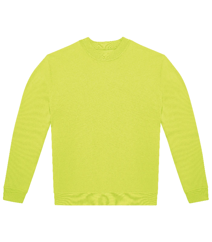 B&C Collection B&C Collection B&C ID.222 crew in Acid Lime