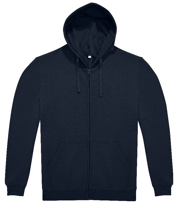 B&C Collection B&C Collection B&C ID.224 zip hoodie in Navy