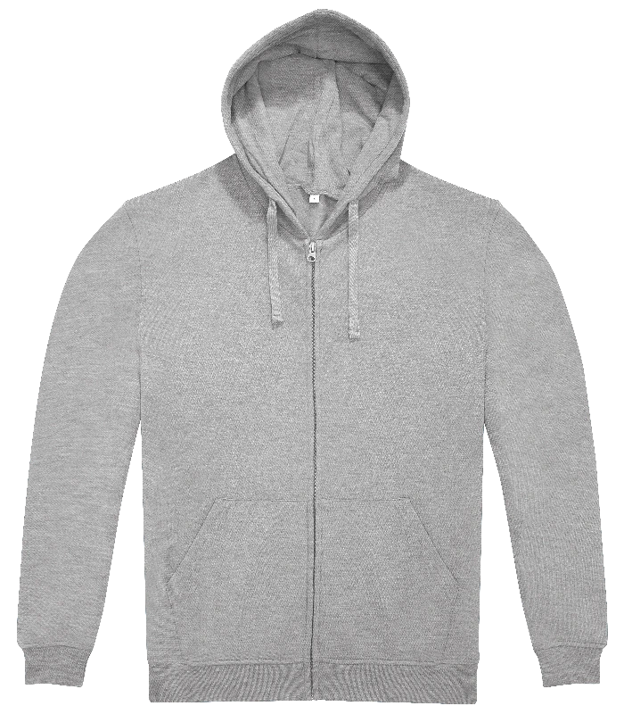 B&C Collection B&C Collection B&C ID.224 zip hoodie in Sport Grey