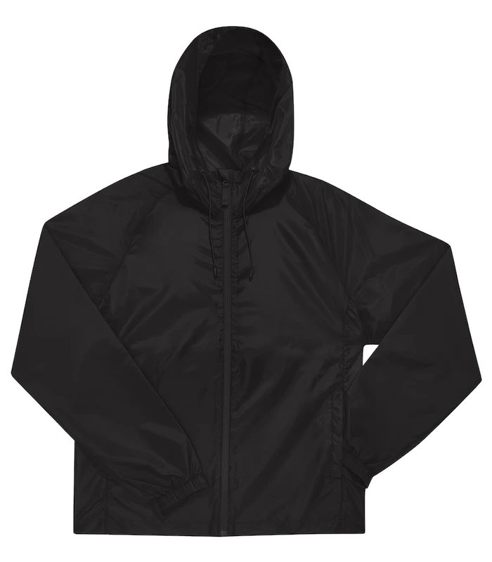 B&C Collection B&C Collection B&C Reset lined windbreaker in Black*