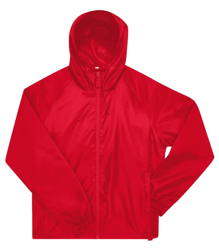 B&C Collection B&C Collection B&C #Reset windbreaker in Red*