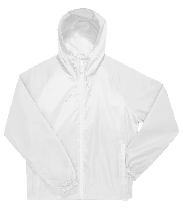 B&C Collection B&C Collection B&C #Reset windbreaker in White*
