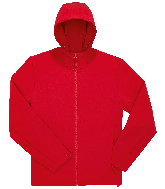 B&C Collection B&C Collection B&C Reset 3Lr® hooded softshell in Red