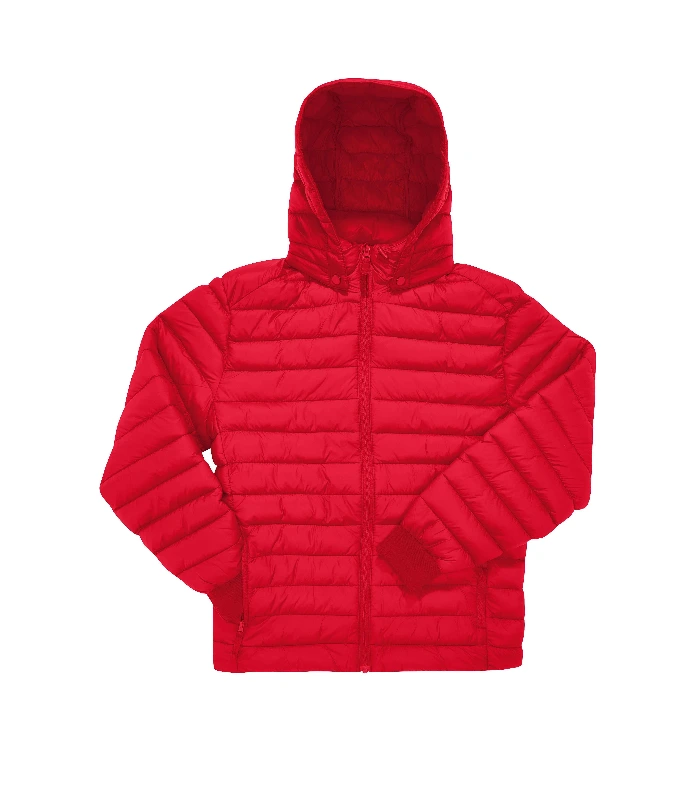 B&C Collection B&C Collection B&C Reset puffer in Red