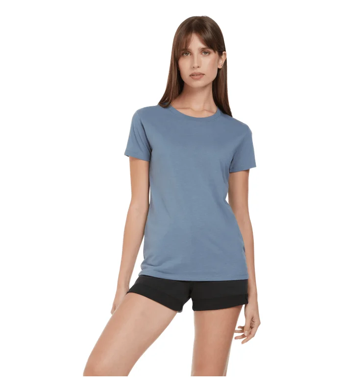 Bamboo Bamboo Women's Jersey T-shirt in Charcoal Grey