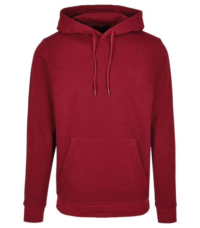 Build Your Brand Basic Build Your Brand Basic Basic hoodie in Burgundy