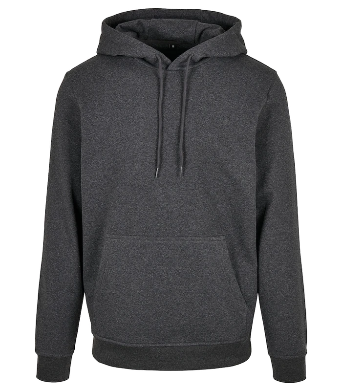 Build Your Brand Basic Build Your Brand Basic Basic hoodie in Charcoal
