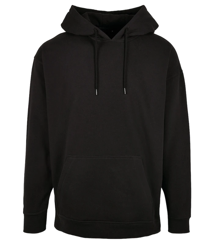 Build Your Brand Basic Build Your Brand Basic Basic oversize hoodie in Black