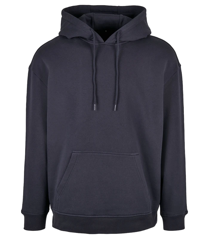 Build Your Brand Basic Build Your Brand Basic Basic oversize hoodie in Navy