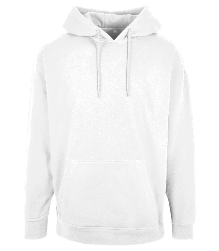 Build Your Brand Basic Build Your Brand Basic Basic oversize hoodie in White