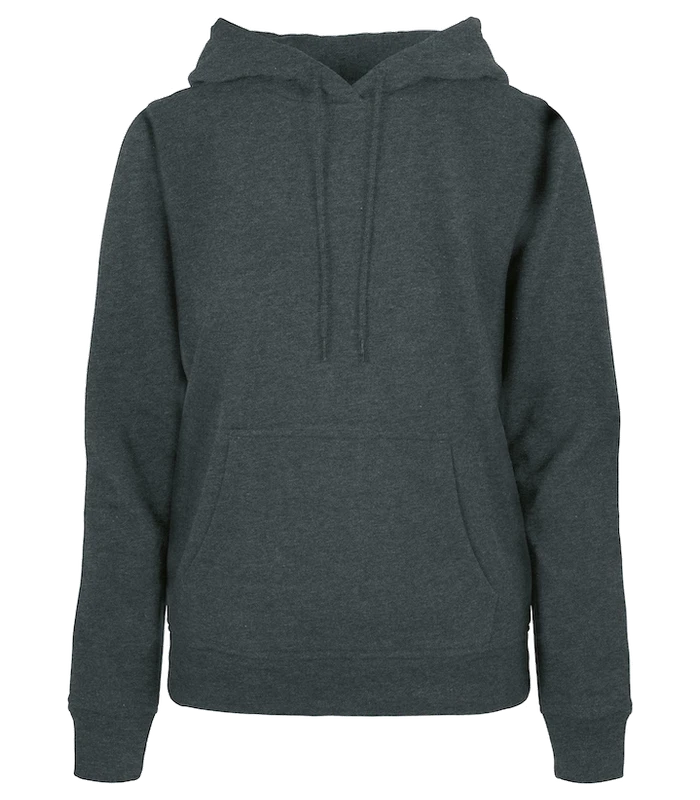 Build Your Brand Basic Build Your Brand Basic Women's basic hoodie in Charcoal