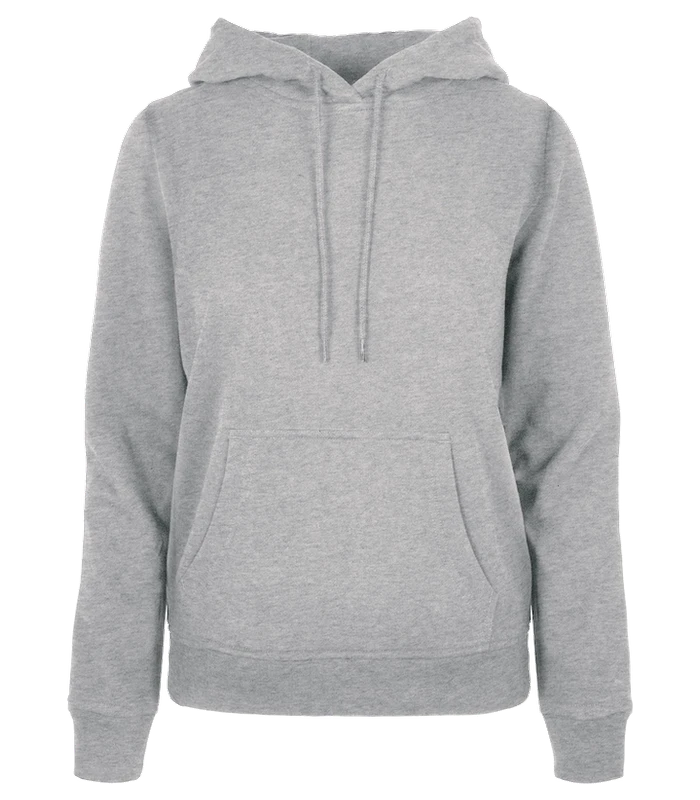 Build Your Brand Basic Build Your Brand Basic Women's basic hoodie in Heather Grey