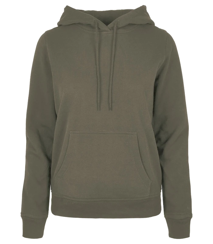 Build Your Brand Basic Build Your Brand Basic Women's basic hoodie in Black