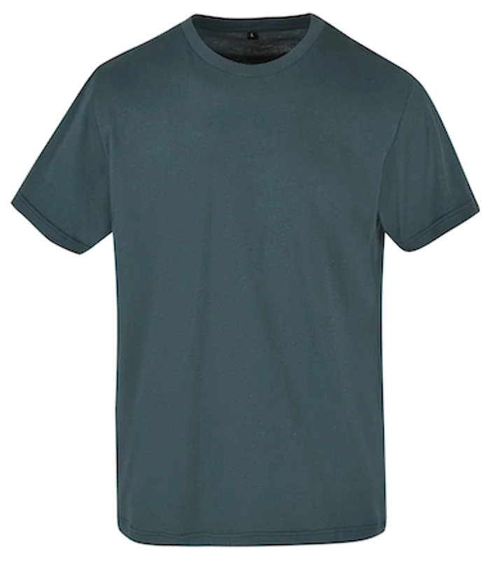 Build Your Brand Basic Build Your Brand Basic Basic round neck tee in Bottle Green