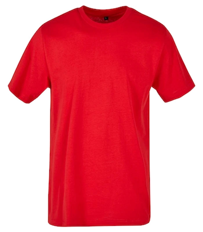 Build Your Brand Basic Build Your Brand Basic Basic round neck tee in City Red