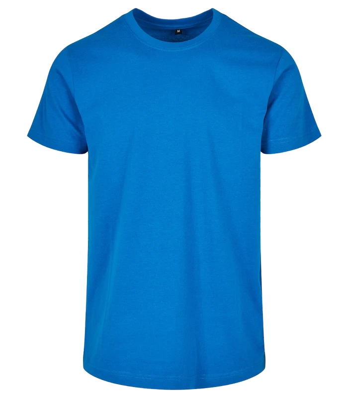 Build Your Brand Basic Build Your Brand Basic Basic round neck tee in Cobalt Blue
