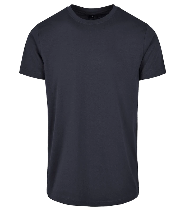 Build Your Brand Basic Build Your Brand Basic Basic round neck tee in Navy