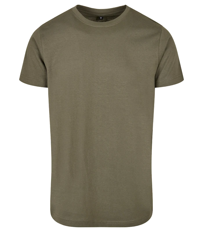Build Your Brand Basic Build Your Brand Basic Basic round neck tee in Olive