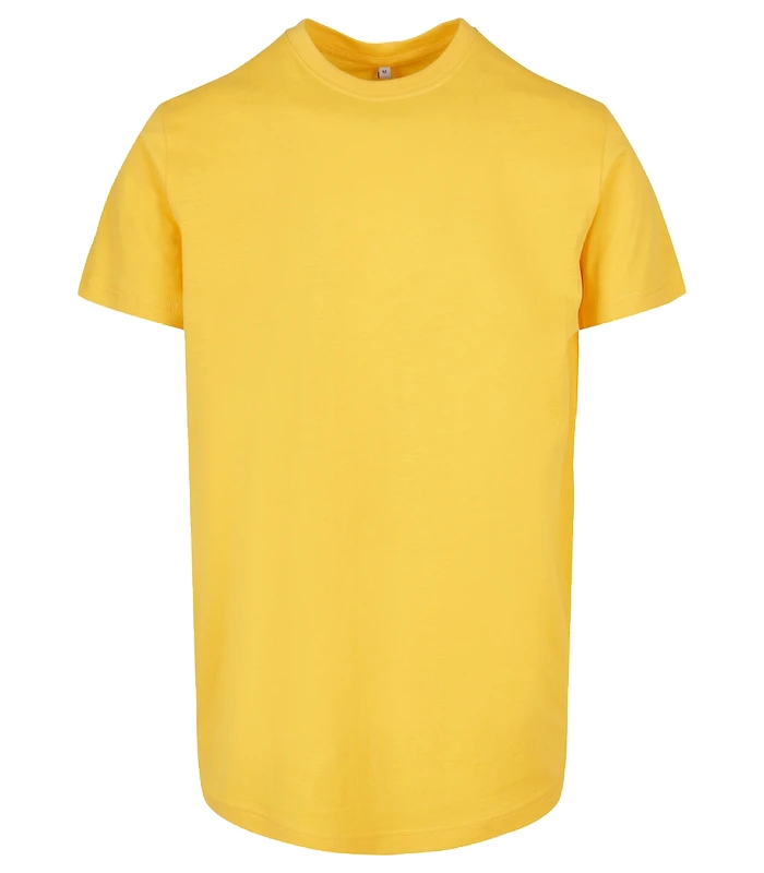 Build Your Brand Basic Build Your Brand Basic Basic round neck tee in Taxi Yellow