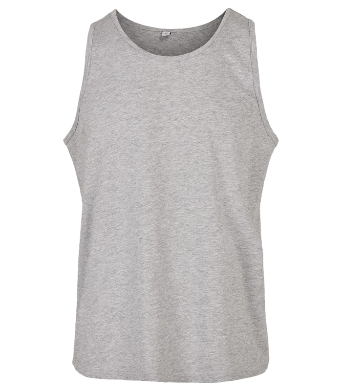 Build Your Brand Basic Build Your Brand Basic Basic tank in Heather Grey