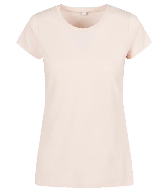 Build Your Brand Basic Build Your Brand Basic Women's basic tee in Pink