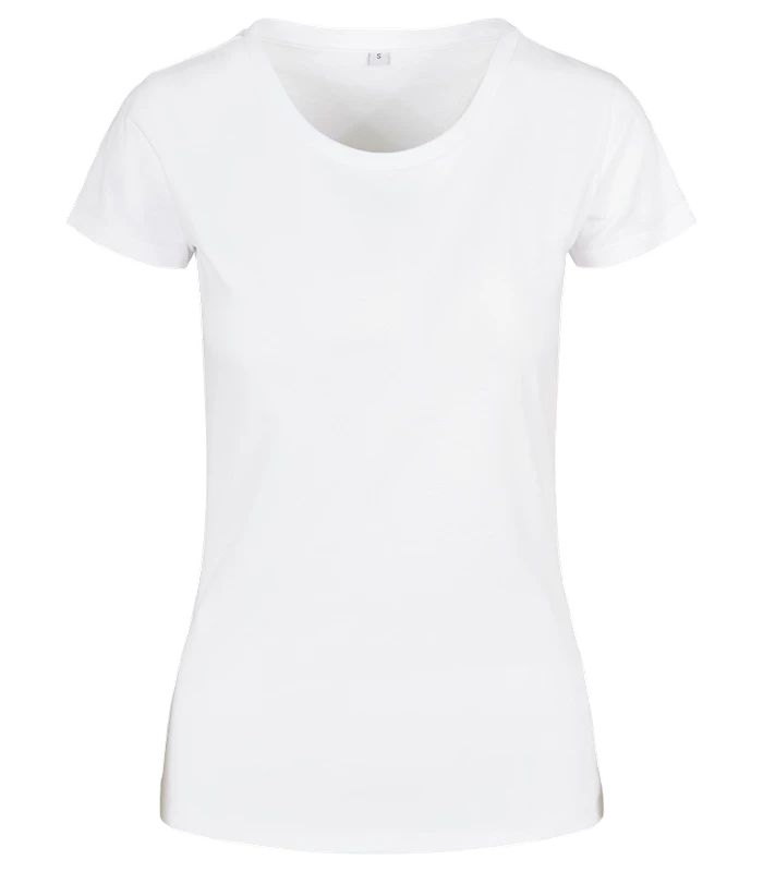 Build Your Brand Basic Build Your Brand Basic Women's basic tee in White