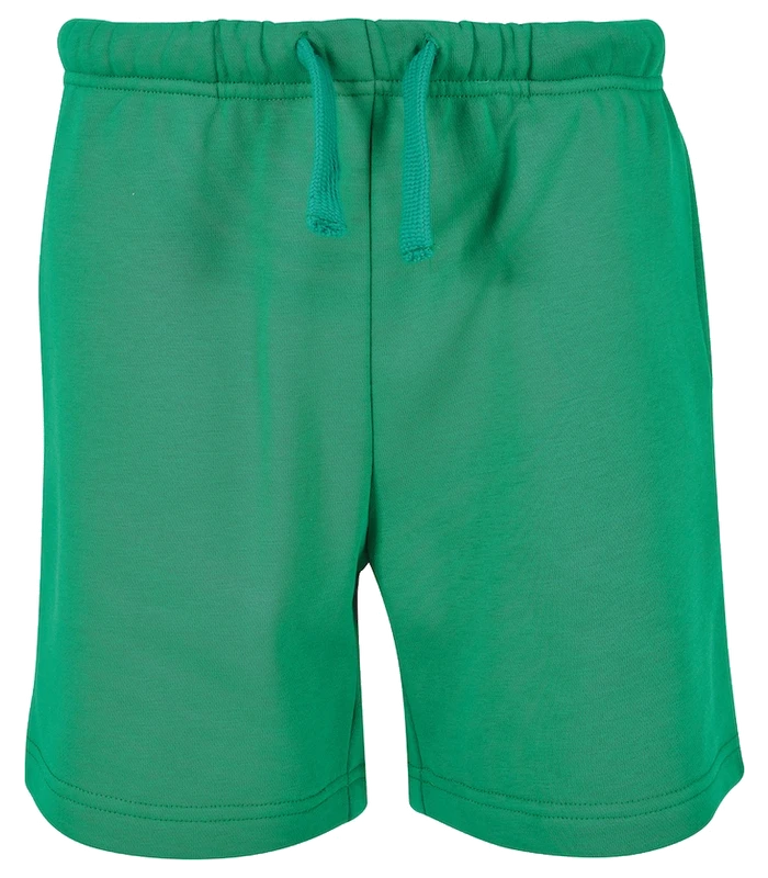 Build Your Brand Basic Build Your Brand Basic Kids basic sweat shorts in Grass Green