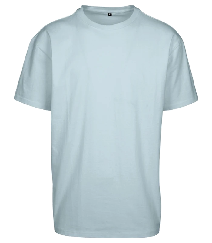 Build Your Brand Basic Build Your Brand Basic Light basic loose tee in Black