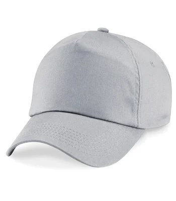 Beechfield Beechfield Original 5 Panel Cap in Light Grey