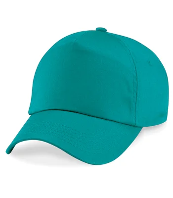 Beechfield Beechfield Kids Original 5 Panel Cap in Emerald