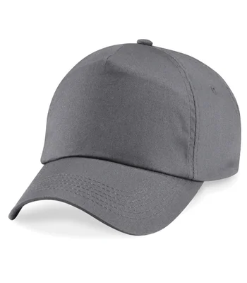 Beechfield Beechfield Kids Original 5 Panel Cap in Graphite Grey