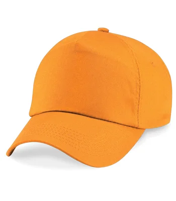 Beechfield Beechfield Kids Original 5 Panel Cap in Orange