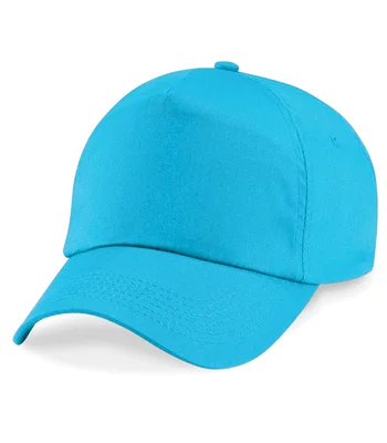 Beechfield Beechfield Kids Original 5 Panel Cap in Surf Blue