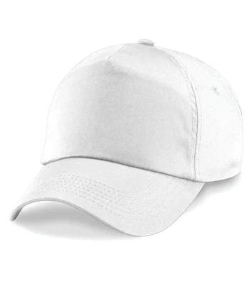 Beechfield Beechfield Kids Original 5 Panel Cap in White