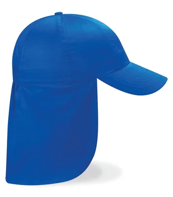 Beechfield Beechfield Kids Legionnaire Style Cap in Bright Royal