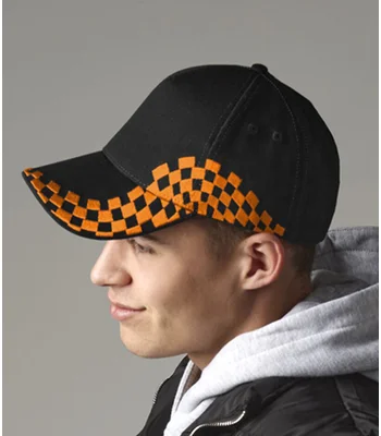 Beechfield Beechfield Grand Prix Cap in Black