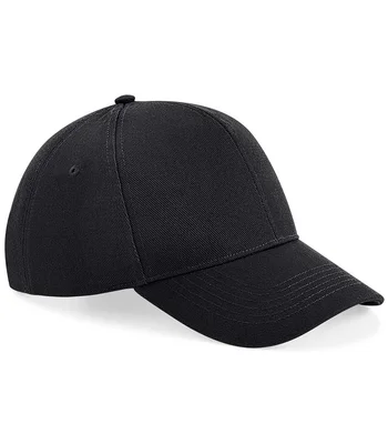 Beechfield Beechfield Ultimate 6 Panel Cap in Black
