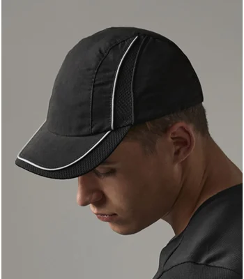 Beechfield Beechfield Coolmax® Flow Mesh Cap in Black