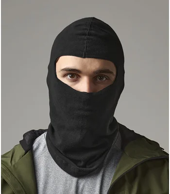 Beechfield Beechfield Micro Fleece Balaclava in Black