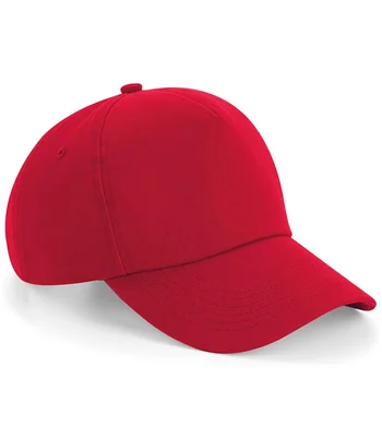 Beechfield Beechfield Authentic 5 Panel Cap in Classic Red