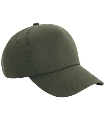 Beechfield Beechfield Authentic 5 Panel Cap in Olive Green