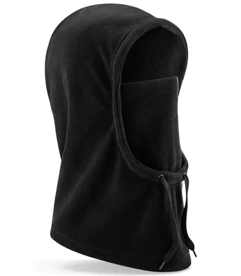 Beechfield Beechfield Recycled Fleece Hood in Black