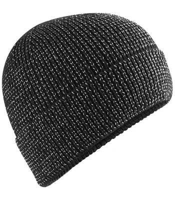 Beechfield Beechfield Streetlite Reflective Beanie in Black
