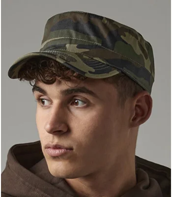 Beechfield Beechfield Camo Army Cap in Jungle Camo
