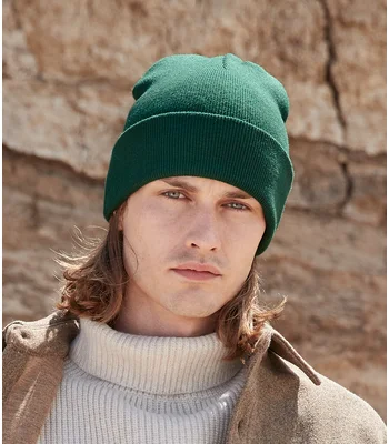 Beechfield Beechfield Polylana® Original Cuffed Beanie in Black