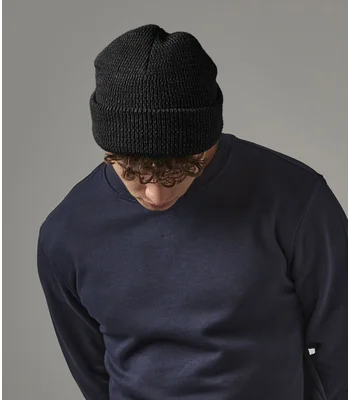 Beechfield Beechfield Reflective Beanie in Black